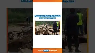 #papuanewguinea #earthquake #auspol #auspolitics