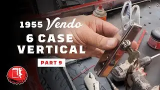 Lock Mechanism Installation | 1955 Vendo 6 Case Vertical Coca-Cola Machine Restoration [Part 9]