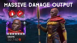 Okoye Deals 300k Damage in 9 Seconds