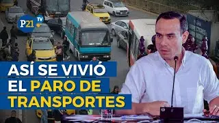 PARO DE TRANSPORTISTAS: Presidente José Jerí llegó hasta Acho para hablar con los transportistas
