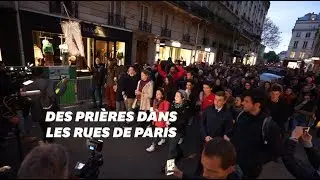 Notre-Dame de Paris: les images de la veillée de prière