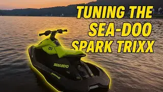 Tuning the Sea Doo Spark Trixx to see if it can keep up with the Yamaha Jetblaster Pro