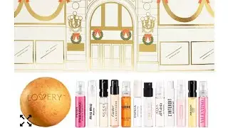 Let's unbox my perfume advent calendar and chat