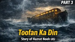 Story of Hazrat Noah AS  | Surah Noah with Urdu translation | part3 #hazratnoohas #islamicstories