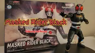 Masked Rider Black - Figure-Rise Standard (распаковка и обзор)