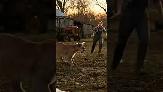 When Predator Clashes Over Prey Field. #wolfhunting #shortsvideo #shorts #PredatorBattle
