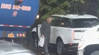 Alec Baldwin crashes wife Hilaria's Land Rover