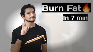 Fat Burning Exercises in 7 min ( bonus exercises ) | Prabhat Shrivastav |