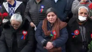 Tərtər rayon Hüsənli kəndində şəhidlər kompleksinin açılışı.2022