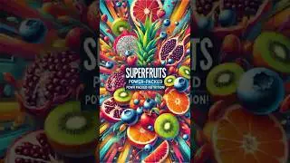 Superfruits: Nature&rsquo;s Powerhouse! 🍇💪 #shorts  #Superfruits #fyp