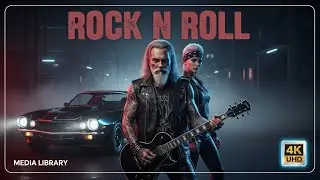 Legendary Rock Icon in the Neon Night | 4K Ultra Real #GuitarLegend #UrbanRock #HDR4K