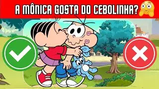 ✔️❌SIM OU NÃO? TURMA DA MÔNICA | 30 MEGAS PERGUNTAS QUIZ