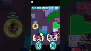AFK solo Showdown Test (5. Kenji) #brawlstars #trend #gaming