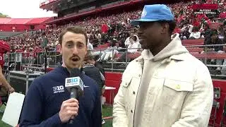 Sebastian Joseph-Day Is Back On Campus | Rutgers Spring Football | April 27, 2024