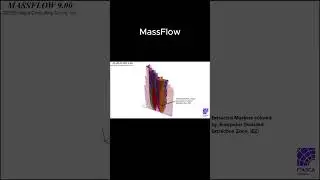 MassFlow v9 Example #massflow #geotechnicalengineering #itascasoftware