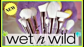 NEW WET N WILD PRO BRUSH SET HOLIDAY 2017 | WASHING DEMO & REVIEW