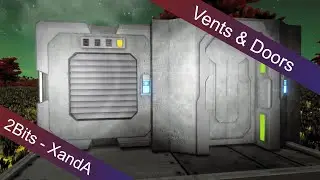 Space Engineers Tutorial - Air Vents & Doors - 2Bittorial - EP 3 - Deutsch / German