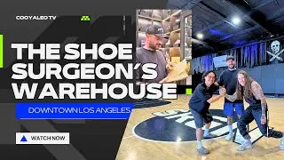 I got to TOUR the SHOE SURGEON'S Warehouse! *Los Angeles**Fashion Designer*