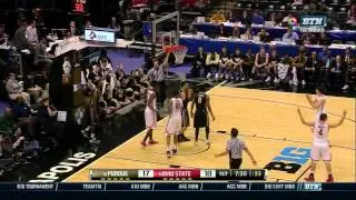 #12 Purdue vs #5 Ohio State (3/13/2014) - Big Ten Tournament 1st Round (1st Half)