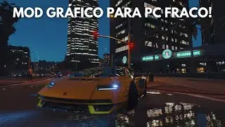 MOD GR&Aacute;FICO PARA PC FRACO! GR&Aacute;FICO LEVE E REALISTA PARA GTA 5! VisualV