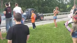 Burnouts Leaving Car Show 2018