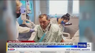 Motorcycle crash victim still in the hospital 15 weeks later