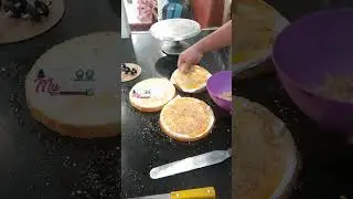 Gym dumbbells cake decoration #shortsvideo #shorts