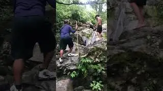 Chasing waterfalls #riverbath #outdoorlife #waterfalls #rivertrekking #riverfishing #river #hiking