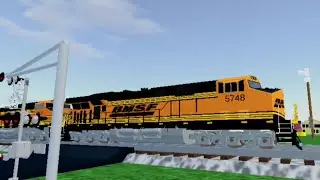 Railfanning on the Fictional Illinois map in Ro Scale SandBox