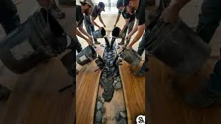 Impossible Epoxy River Floor in Old Bedroom #renovation #DIY #rustic