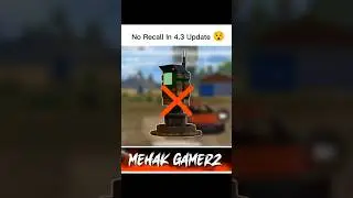 NO ❌ RECALL IN 4.3 UPDATE 😯#bgmi #pubg