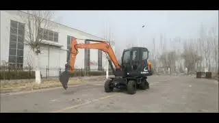 ZJ60WheeledExcavator#excavator#wheeledexcavator#constructionmachine#constructionmachinery#digger