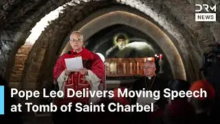 FULL REMARKS: Pope Leo Delivers Moving Speech at Tomb of Saint Charbel in Annaya, Lebanon | AK1G