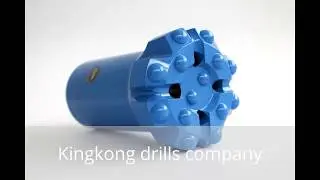 KKD.thread steel cross type button bit for rock drilling bit