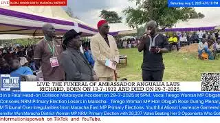 THE FUNERAL OF LATE AMBASSADOR ANGUALIA LAUS RICHARD, BORN ON 13-7-1972 & DIED ON 29-7-2025.