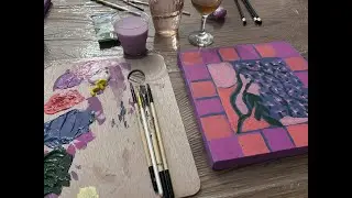 Caffeine & Creativity: A Cozy Coffee Shop + Painting Workshop Adventure! l VLOG 27# l