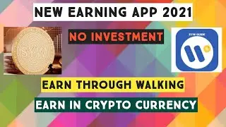 How to earn money through Walking/ SYW app/ Great way to earn money online/ Crypto currency