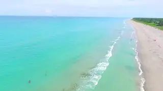 Hobe Sound Beach DJI Phantom 3 beautiful day in 4k