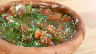You've Been Served: Dagga Gazawiya (spicy Gazan salsa)