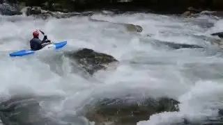 Kayakers on the Little River GSMNP  Part 1