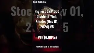 #5 - Top High Yield S&P 500 Dividend Stock #shorts