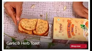 Garlic & Herb Toast  | BBDaily | ProductShoot | CHANIFLY