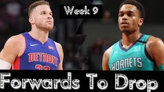 Forwards To Drop Week 9 Fantasy Basketball