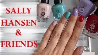 SALLY HANSEN X FRIENDS | Application + Wear Test | Perfect Nails At Home
