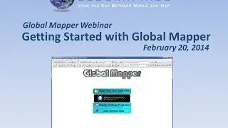 Getting Started with Global Mapper