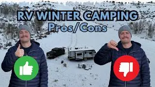Наш честный обзор зимнего кемпинга в автодоме.