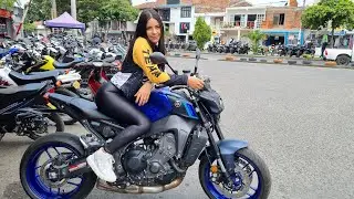 Me encuentro a  Shannon Stunt y Esta Rifando una MT09 😱