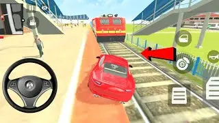 Ultimate Car Collection in Indian Theft Auto Simulator Game 💥 || Spiderman Driving Train 