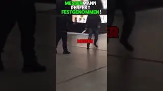 Polizei stoppt gef&auml;hrlichen Mann mit perfekter Technik!