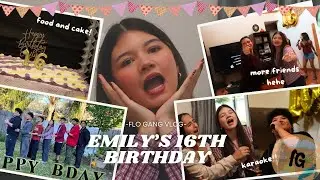 We celebrated Emily's 16th Birthday!! (flo gang vlog)